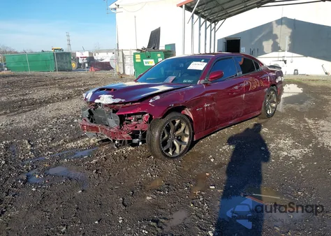 2019 Dodge Charger R/T Rwd из США, поврежденный, VIN 2C3CDXCT6KH754359